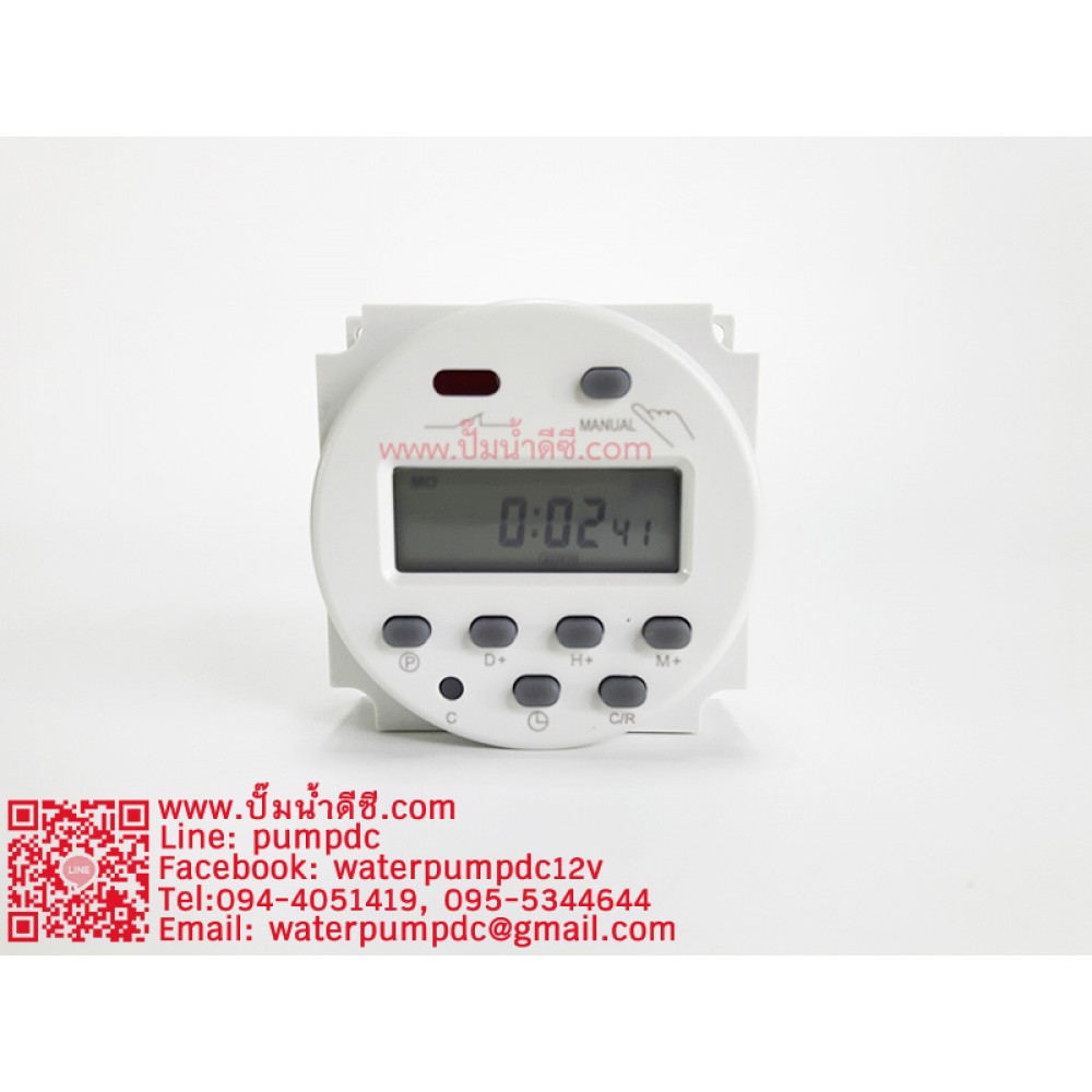 เครื่องตั้งเวลาดิจิตอล MTEC AC220V 16A รุ่น CN101A (เกรด A)
